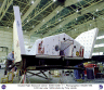 X-38 - Rear View in Hangar